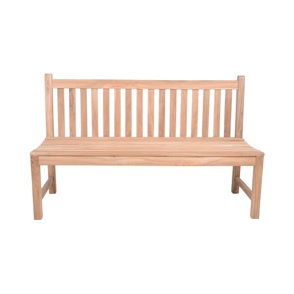 Natúr színű tömörfa kerti pad Solo – Garden Pleasure