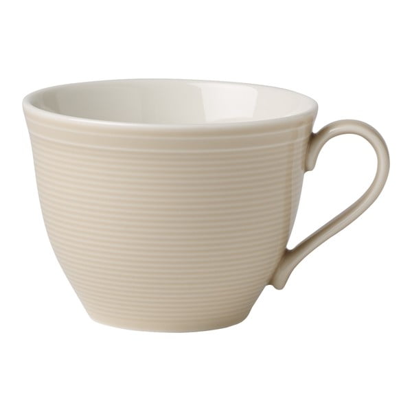Like Color Loop fehér-bézs porcelán kávéscsésze, 250 ml - Villeroy & Boch