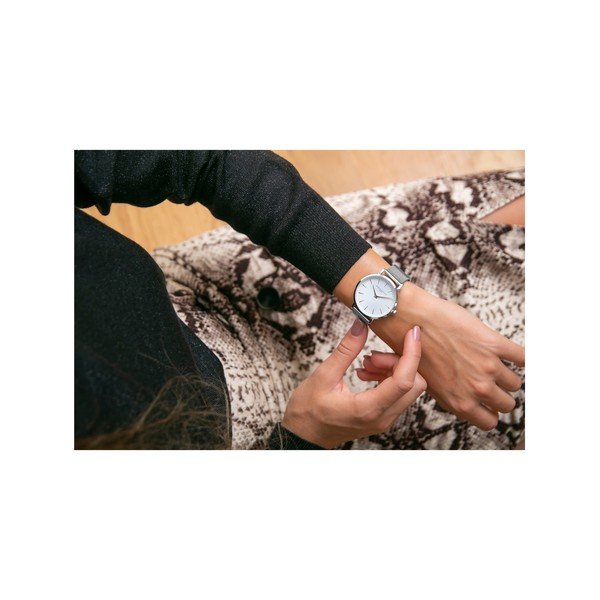 Elsa női karóra rozsdamentes acél pánttal - Annie Rosewood-image-3