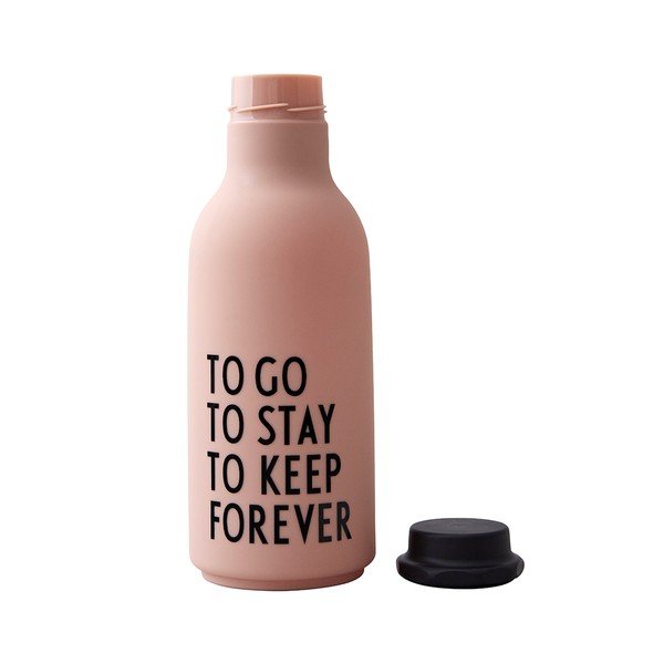 Forever rózsaszín vizes palack, 500 ml - Design Letters-image-2