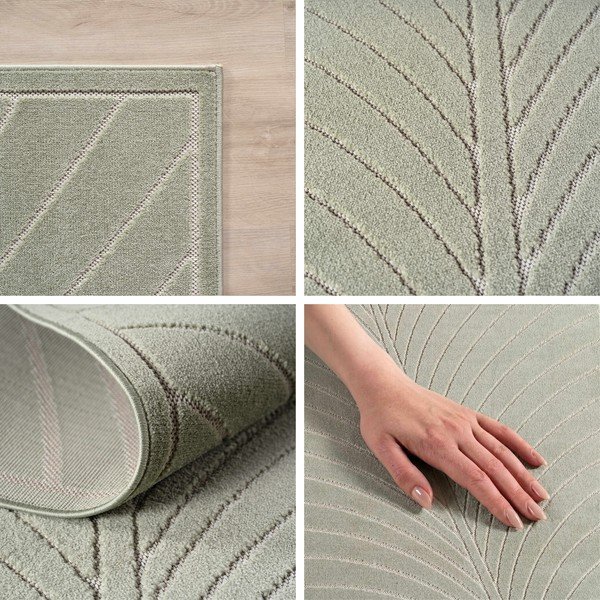 Zöld kültéri-beltéri szőnyeg 200x290 cm Nova 1204 – Ayyildiz Carpets-image-2