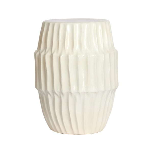 Kerámia kerek tárolóasztal ø 40 cm Isili – Light & Living