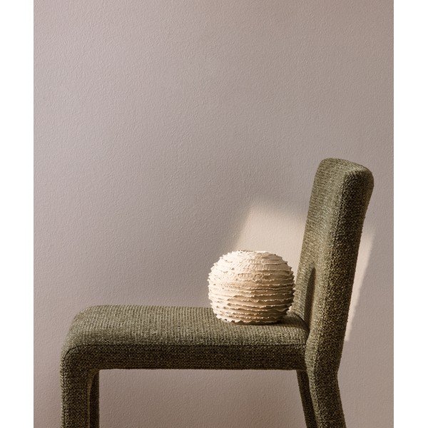 Krémszínű kerámia kézzel készített váza (magasság 15,5 cm) Evania – Kave Home-image-2