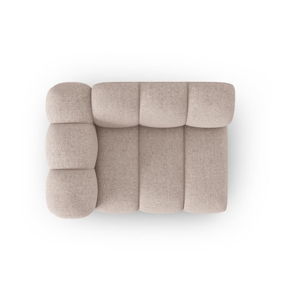 Bézs kanapé modul (bal oldali) Lupine – Micadoni Home-image-3