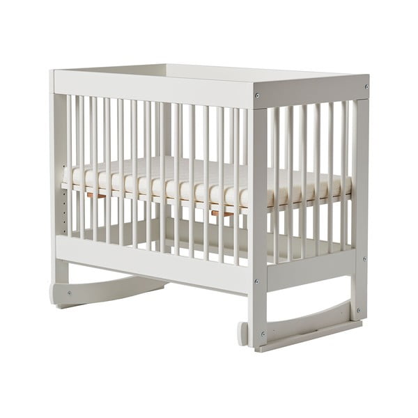 Basic fehér görgős kiságy, 89 x 45 cm - Pinio-image-4