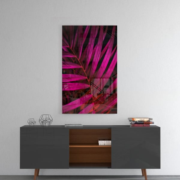 Palm Leaf II. üvegezett kép - Insigne-image-1