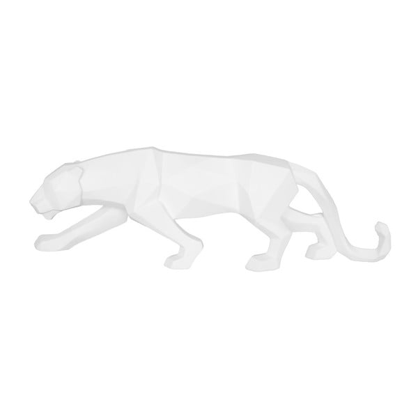 Origami Panther matt fehér szobor - PT LIVING
