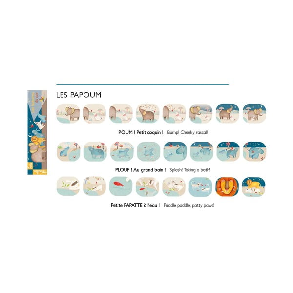 Állatok a dzsungelből mesevetítő - Moulin Roty-image-1