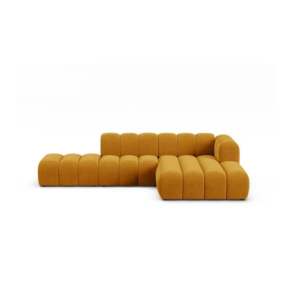 Sárga sarokkanapé (jobb oldali) Lupine – Micadoni Home