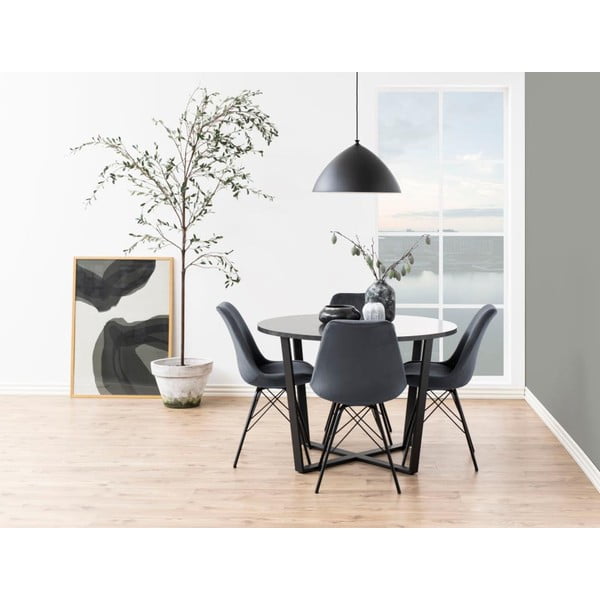 Fekete-szürke étkezőszék Eris – Actona-image-3