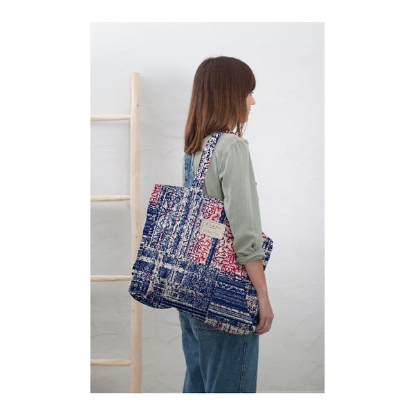 Batik szövet táska, szélesség 42 cm - Really Nice Things-image-1