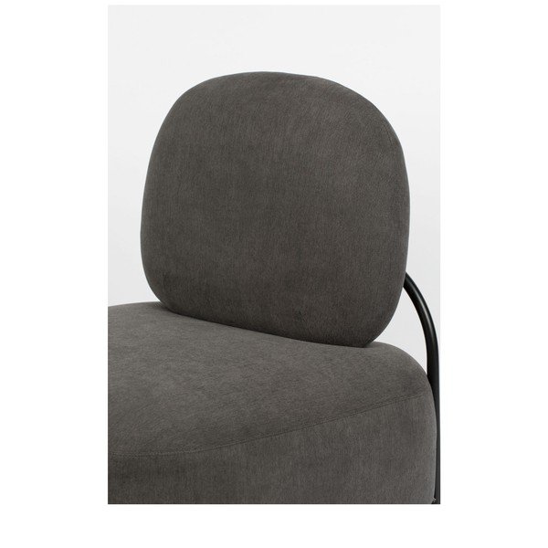 Polly sötétszürke fotel - White Label-image-1