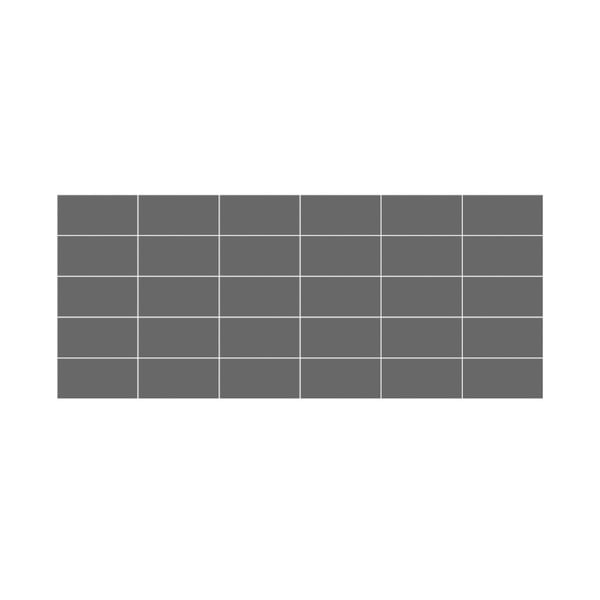 Csempematrica szett 30 db-os 20x10 cm Subway Tiles Grey – Ambiance-image-2