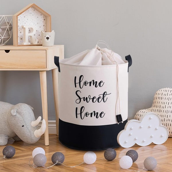 Textil tárolókosár ø 37x40 cm – Mioli Decor-image-1