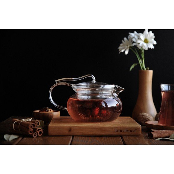 Cinnamon üveg teáskanna, 600 ml - Bambum-image-2