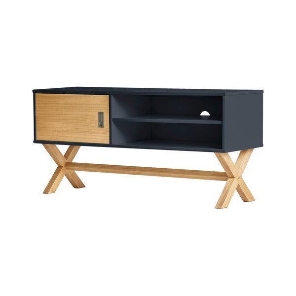 Leidi antracitszürke TV-állvány, 110 x 52 cm - Marckeric-image-4