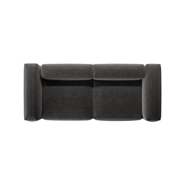 Sötétszürke kanapé 264 cm Bergamo – Cosmopolitan Design-image-3