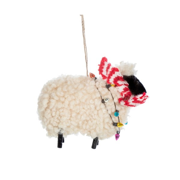 Textil karácsonyfadísz Sheep – Sass & Belle