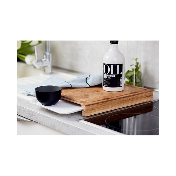 Bruno bambusz vágódeszka, 1 fiókkal - Wenko-image-4