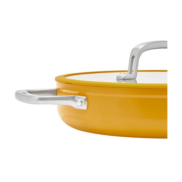 Serpenyő fedővel-kerámia felülettel ø 28 cm tegame Meda 3.0 – FABINI-image-4