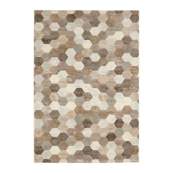 Arty Manosque barna-krémszínű szőnyeg, 200 x 290 cm - Elle Decoration