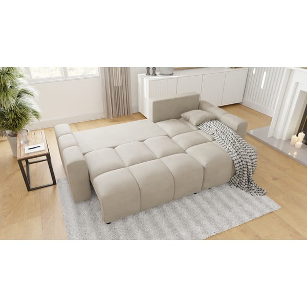 Bézs sarokkanapé (variálható) Luki – Ropez-image-3