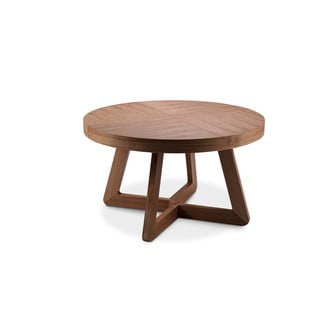 Bodil tömör tölgyfa bővíthető asztal, ø 130 cm - Windsor & Co Sofas