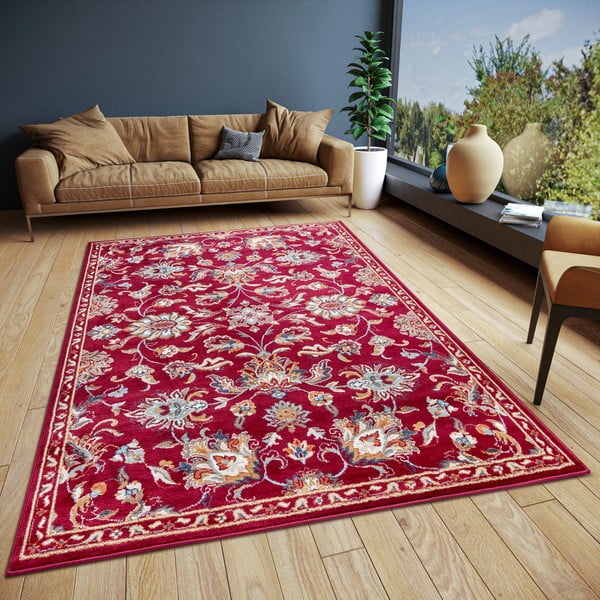 Piros szőnyeg 57x90 cm Orient Caracci – Hanse Home-image-1