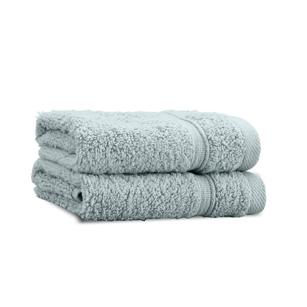 Szürkészöld frottír pamut törölköző szett 2 db-os 30x30 cm Zero Twist – Catherine Lansfield