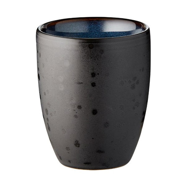 Fekete kerámia bögre szett 4 db-os lattéhoz 270 ml Gastro Black/Mix – Bitz-image-4