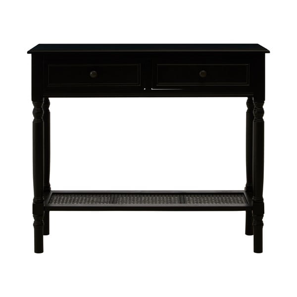 Fekete konzolasztal 33x91 cm Heritage – Premier Housewares