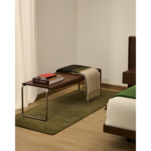 Zöld futószőnyeg 80x200 cm Empuries – Kave Home-image-1