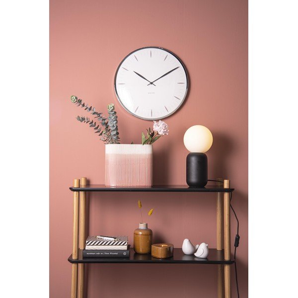 Gala fekete asztali lámpa, magasság 32 cm - Leitmotiv-image-1
