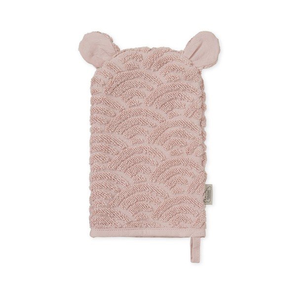 Törtrózsaszín bio pamut mosdókesztyű 14x22 cm Dusty Rose – Cam Cam Copenhagen