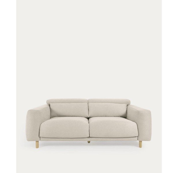 Krémszínű kanapé 215 cm Singa – Kave Home-image-3
