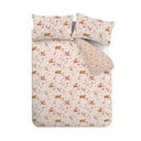 Narancssárga-bézs kétszemélyes ágyneműhuzat 200x200 cm Woodland Fox – Catherine Lansfield