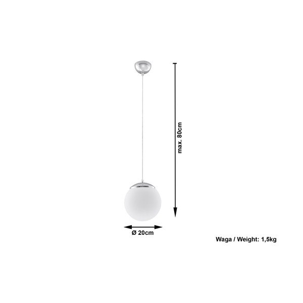 Bianco 20 fehér mennyezeti lámpa - Sollux-image-2