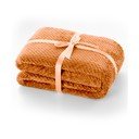 Henry sötét narancssárga mikroszálas takaró, 220 x 240 cm - DecoKing