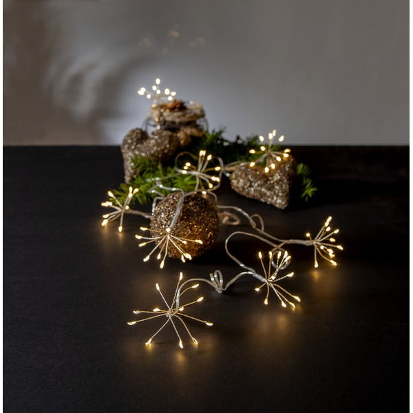 Karácsonyi fényfüzér 210 cm Dew Drop Flower - Star Trading