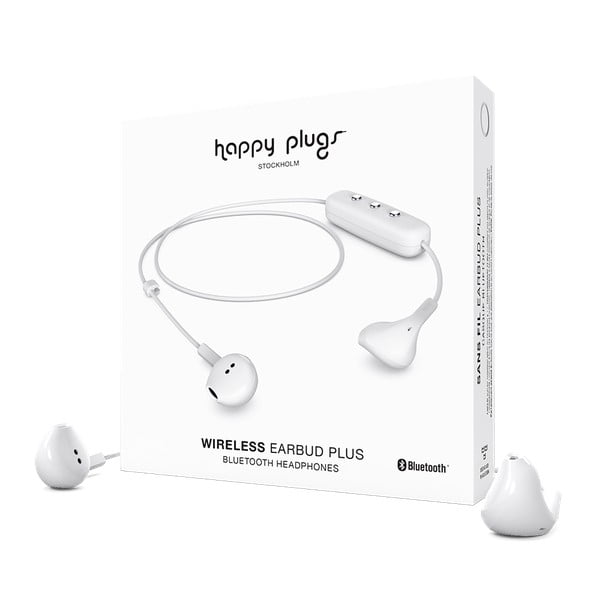 Earbud fehér vezeték nélküli fülhallgató - Happy Plugs