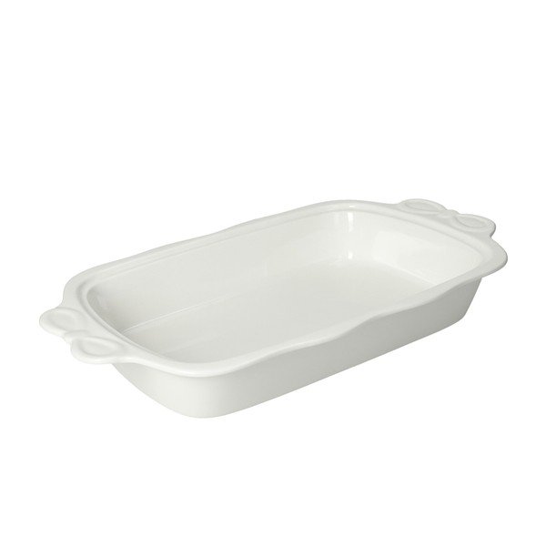 New bone china sütőtál 23x37,5 cm Fiocco – Brandani
