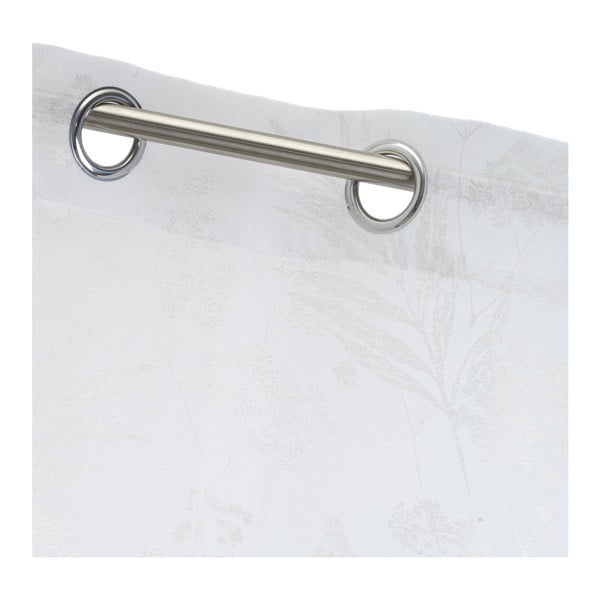 Fehér-ezüstszínű fényáteresztő függöny 140x260 cm Bonsái – Casa Selección-image-4