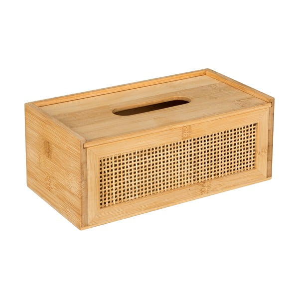 Rattan-bambusz zsebkendőtartó Allegre – Wenko-image-3