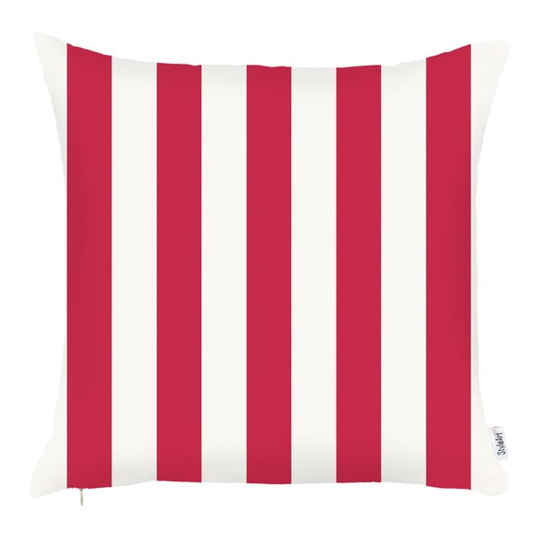 Stripes piros párnahuzat, 43 x 43 cm - Mike & Co. NEW YORK