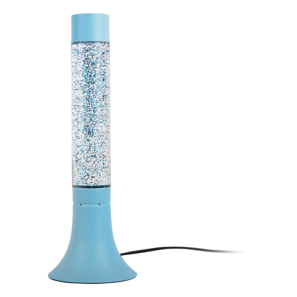 Kék asztali lámpa üveg búrával (magasság 37,5 cm) Astro Glittler Leitmotiv