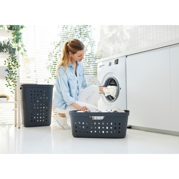 Műanyag ruhakosár 39 l Jona – Rotho-image-3