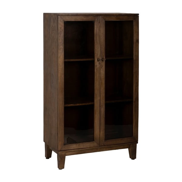 Barna mangófa tálalószekrény 80x140x40 cm Ravi – Ixia