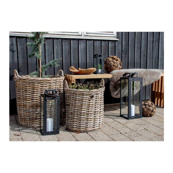 Indo 2 db rattan tárolókosár - House Nordic-image-3