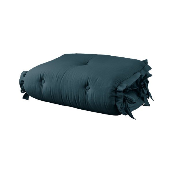 Sit & Sleep Petrol Blue variálható kék futon, 80 x 200 cm - Karup Design-image-3