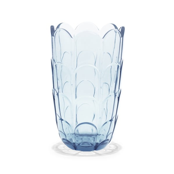 Világoskék kézzel készített üveg  váza (magasság 19 cm) Lily – Holmegaard